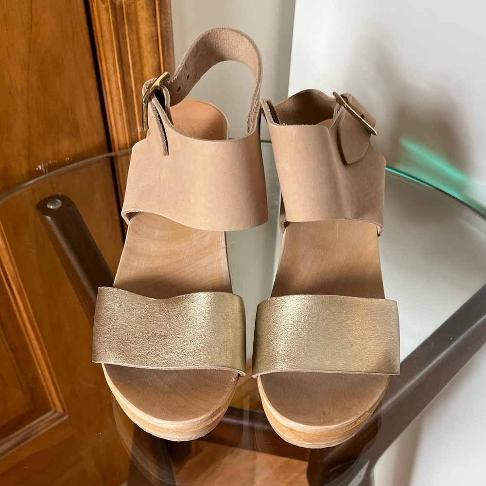 Bryr Miranda High Heel Clog Sandal